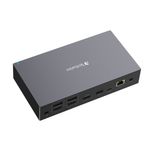 Verbatim CDS-17 Cablato USB 3.2 Gen 1 3.1 Gen 1 Type-C Nero Grigio (VERBATIM USB-C PRO DOCKING STATION 17 PORT CDS-17)