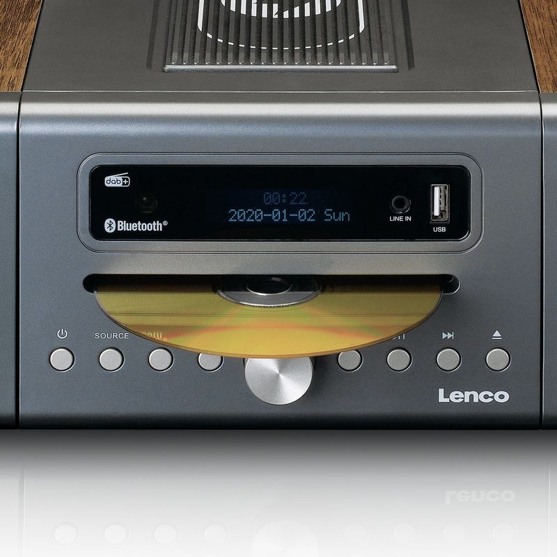 Lenco-MC-175SI-set-audio-da-casa-Microsistema-audio-per-la-casa-40-W-Argento-Legno