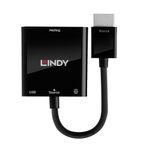 Lindy-38285-cavo-e-adattatore-video-01-m-HDMI-tipo-A--Standard--VGA--D-Sub--Nero