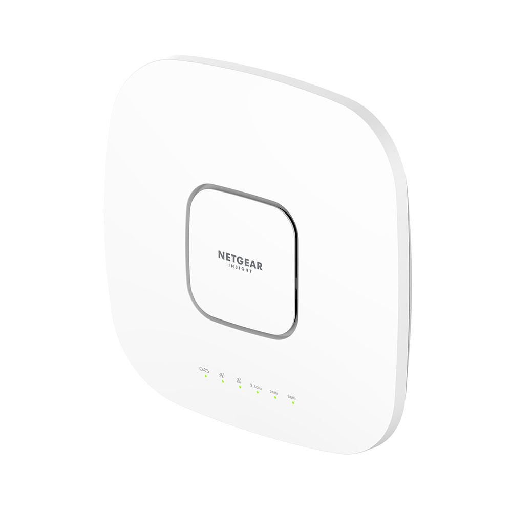 Netgear AXE7800 Tri-Band WiFi 6E Access Point 7800 Mbit-s Bianco Supporto Power over Ethernet