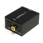 StarTech.com Convertitore audio da coassiale digitale SPDIF o ottico Toslink a RCA stereo