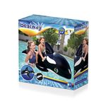 Bestway-41009-galleggiante-da-piscina-e-da-spiaggia-Nero-Bianco-Fantasia-Vinile-Gonfiabile-cavalcabile