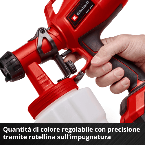Einhell-TC-SY-18-60-Li-Solo---Sistema-Verniciatura-a-Spruzzo-Portatile