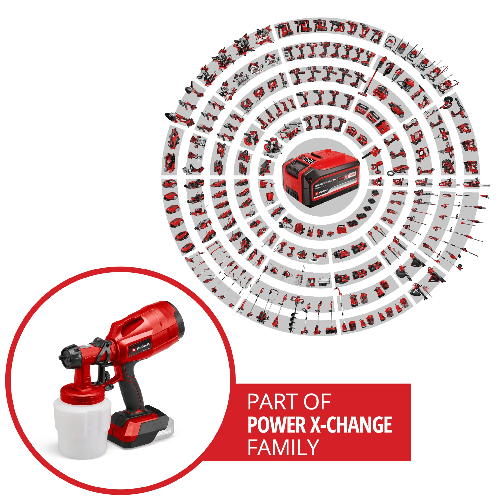 Einhell-TC-SY-18-60-Li-Solo---Sistema-Verniciatura-a-Spruzzo-Portatile
