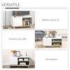 HOMCOM-Carrello-Porta-TV-con-1-Anta-e-Vani-Aperti-Mobile-per-TV-fino-42---con-Ruote-80x45x39.5cm