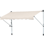 Outsunny-Tenda-da-Sole-a-Bracci-4x1.2m-con-Manovella-e-Struttura-Telescopica-Cachi