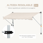 Outsunny-Tenda-da-Sole-a-Bracci-4x1.2m-con-Manovella-e-Struttura-Telescopica-Cachi