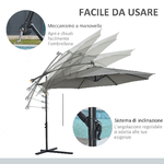 Outsunny-Ombrellone-da-Esterni-3x2.5-m-Decentrato-con-Manovella-Struttura-in-Acciaio-e-Poliestere-Anti-UV-Grigio