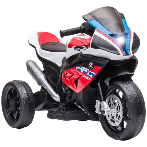 HomCom Moto Cross Elettrica per Bambini con Rotelle Giallo - Homcom -  Giochi all'aperto - Giocattoli
