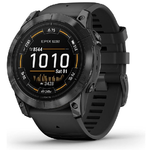 Garmin-epix-Pro--Gen-2--356-cm--1.4---AMOLED-51-mm-Digitale-454-x-454-Pixel-Touch-screen-Grigio-Wi-Fi-GPS--satellitare-