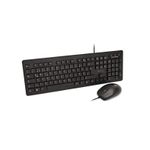 V7 Mouse e tastiera antimicrobici lavabili USB sensori ottici specifica IP68 impermeabili (WASHABLE KEYBOARD MOUSECOMBO