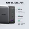Ugreen-40747-Caricabatterie-per-dispositivi-mobili-Nero-Interno