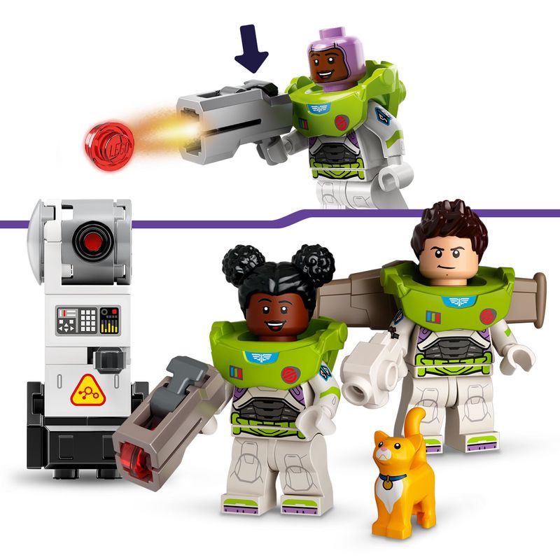 LEGO-Lightyear-Disney-e-Pixar-76831-Battaglia-di-Zurg-Giochi-per-Bambini-dai-7-Anni-Minifigure-di-Buzz-e-un-Action-Figure-Mech