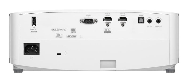 Optoma-UHD38x-videoproiettore-Proiettore-a-raggio-standard-4000-ANSI-lumen-DLP-4K--4096x2400--Compatibilita--3D-Bianco