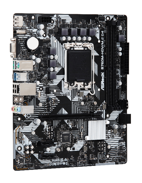 Scheda-Madre-Asrock-B760M-HDV-M.2-D4---Intel-B760-LGA-1700-micro-ATX