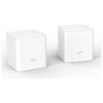Tenda Nova MW3 2 X Vera Dual-Band Mesh WLAN AC1200 Router Alexa Connettore 4 Porte LAN Ethernet Back Haul QoS