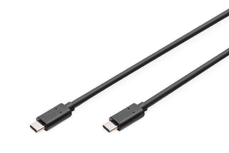 Digitus-USB-TYPE-C-CABLE-M-M-1.0M-HIGH-SPEED-UL-BL-cavo-USB-1-m-USB-2.0-USB-C-Nero