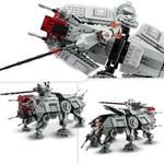 LEGO-Star-Wars-75337-Walker-AT-TE-Modellino-da-Costruire-Gambe-Snodabili-Cloni-Soldato-Droidi-da-Battaglia-e-Droide-Ragno