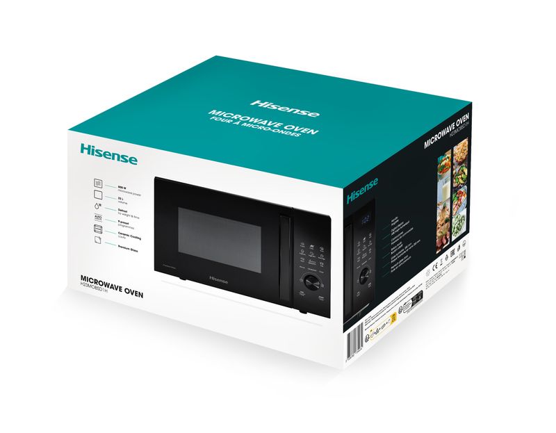 Hisense-H23MOBSD1H-forno-a-microonde-Superficie-piana-Solo-microonde-23-L-800-W-Nero