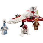 LEGO Star Wars 75333 Jedi Starfighter di Obi-Wan Kenobi, Set l'Attacco dei Cloni con Droide e Minifigure Taun We