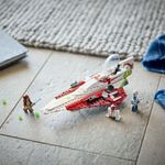 LEGO-Star-Wars-75333-Jedi-Starfighter-di-Obi-Wan-Kenobi-Set-l-Attacco-dei-Cloni-con-Droide-e-Minifigure-Taun-We-Spada-Laser