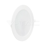 V-TAC PRO Mini Pannello LED 12W Chip Samsung Montaggio ad Incasso Rotondo Colore Bianco 3000K