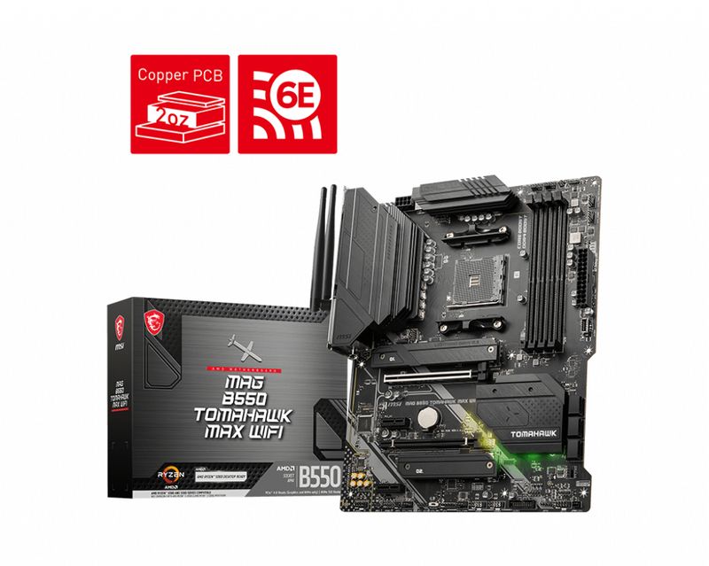 MSI-MAG-B550-TOMAHAWK-MAX-WIFI-AMD-B550-Socket-AM4-ATX