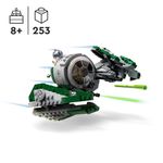 LEGO-Star-Wars-75360-Jedi-Starfighter-di-Yoda-Veicolo-Giocattolo-da-The-Clone-Wars-Minifigure-di-Yoda-Spada-Laser-e-R2-D2