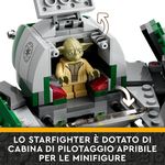 LEGO-Star-Wars-75360-Jedi-Starfighter-di-Yoda-Veicolo-Giocattolo-da-The-Clone-Wars-Minifigure-di-Yoda-Spada-Laser-e-R2-D2