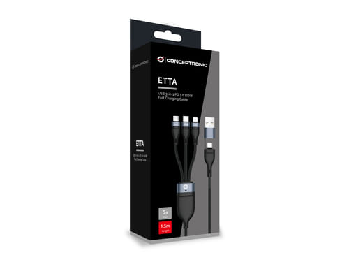 Conceptronic-ETTA06B15-cavo-USB-USB-2.0-15-m-USB-C-USB-C-Micro-USB-B-Lightning-Nero