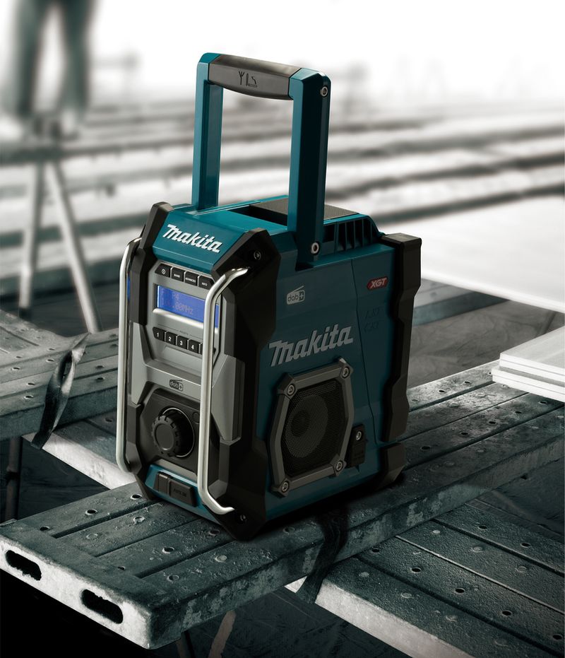 Makita-MR003G-ricevitore-radio-Nero-Blu-Grigio