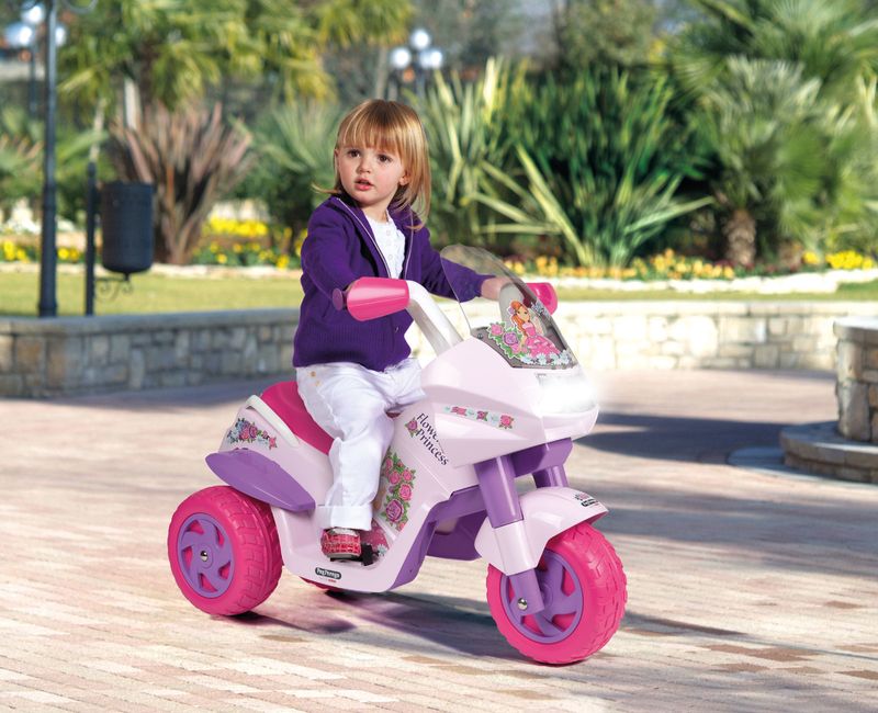 Peg-Perego-Flower-Princess-Motocicletta-cavalcabile