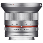 Samyang 12mm F2.0 NCS CS SLR Obiettivo ampio Argento