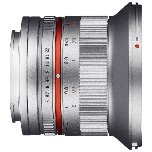 Samyang-12mm-F2.0-NCS-CS-SLR-Obiettivo-ampio-Argento