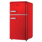 DCG Eltronic MF100RCDP frigorifero con congelatore Libera installazione 100 L Rosso