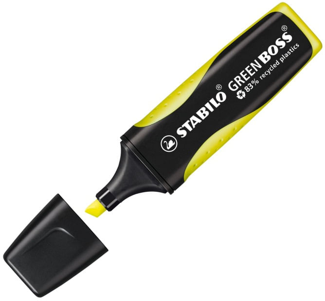 STABILO-GREEN-BOSS-evidenziatore-1-pz-Punta-smussata-Giallo