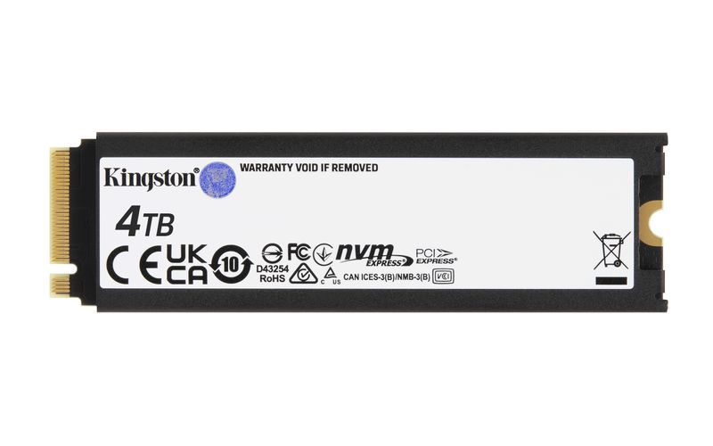 Kingston-Technology-4000G-RENEGADE-PCIe-4.0-NVMe-SSD-W--Dissipatore-di-calore--KFR-4000G-M.2-NVMe-SSD-