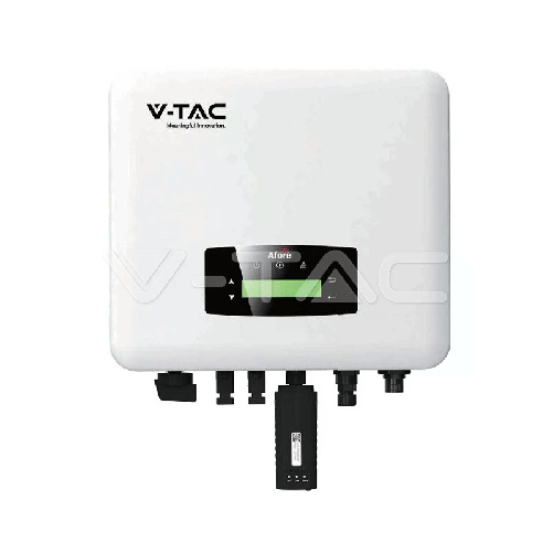 V-TAC Inverter Fotovoltaico Afore Monofase Ibrido On-Grid/Off-Grid 3.6kW Doppio MPPT CEI 0