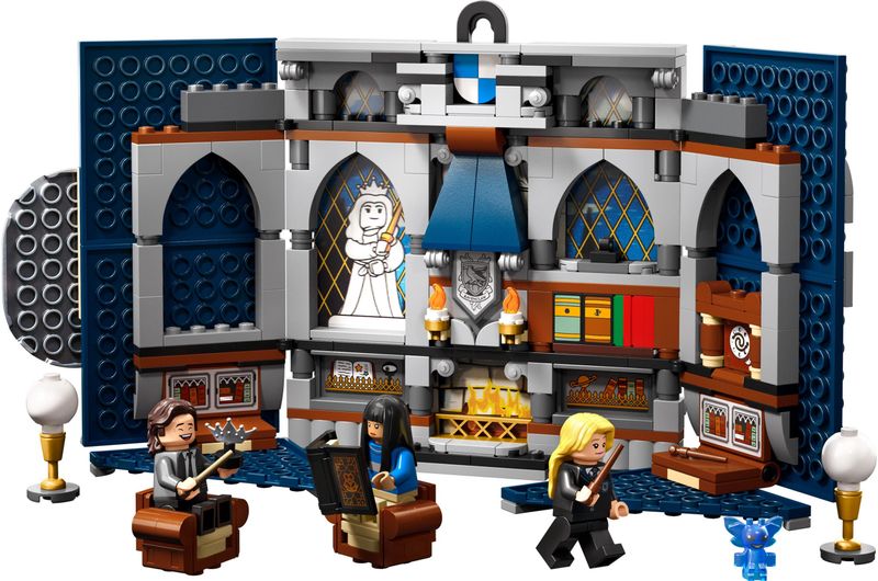 LEGO-Harry-Potter-76411-Stendardo-della-Casa-Corvonero-da-Parete-Sala-Comune-Castello-di-Hogwarts-Giocattolo-da-Collezione