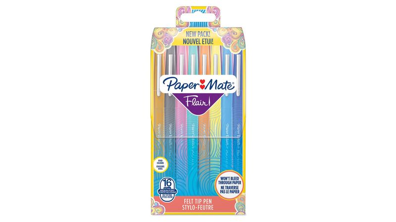 Papermate-Flair-marcatore-Medio-Multicolore-16-pz