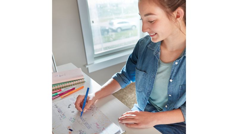 Papermate-Flair-marcatore-Medio-Multicolore-16-pz