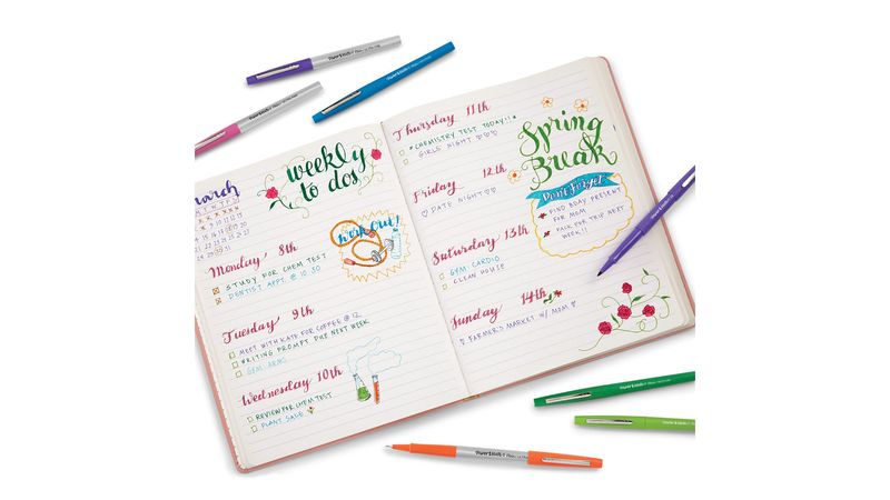 Papermate-Flair-marcatore-Medio-Multicolore-16-pz