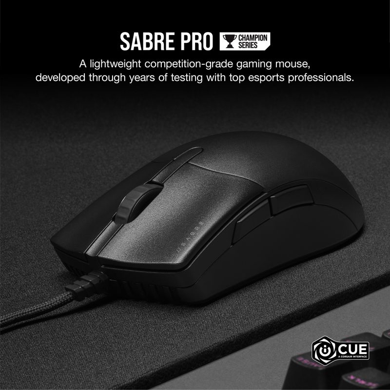 Corsair-SABRE-PRO-mouse-Mano-destra-USB-tipo-A-Ottico-18000-DPI