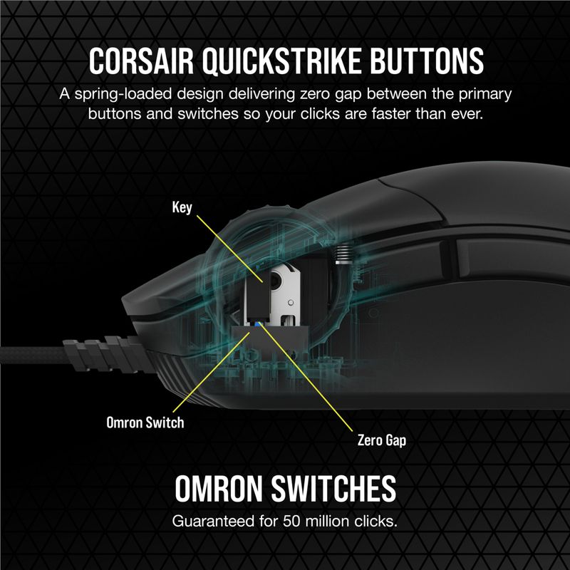 Corsair-SABRE-PRO-mouse-Mano-destra-USB-tipo-A-Ottico-18000-DPI