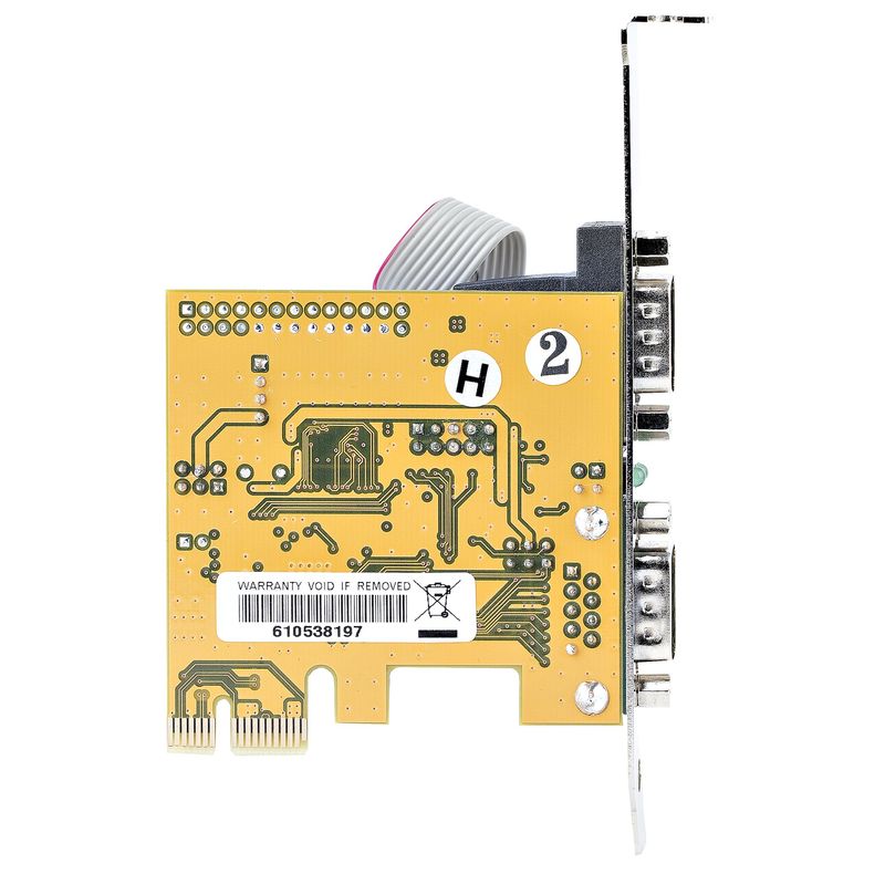 StarTech.com-Scheda-seriale-PCI-Express-a-2-porte--Scheda-di-interfaccia-seriale-da-PCIe-a-RS232--DB9--con-16C1050-UART-e-ritenzione-COM-5V-12V--Windows-e-Linux--21050-PC-SERIAL-CARD-