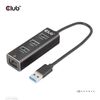 Club3D-Hub-Usb-3.2-Gen1-Type-A-3-Ports-Gigabit-Ethernet