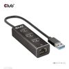 Club3D-Hub-Usb-3.2-Gen1-Type-A-3-Ports-Gigabit-Ethernet