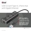 Club3D-Hub-Usb-3.2-Gen1-Type-A-3-Ports-Gigabit-Ethernet