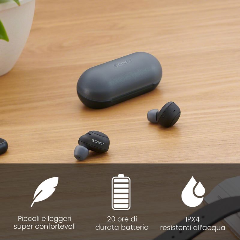 Sony-WF-C500---Auricolari-True-Wireless-Fino-a-20-ore-di-durata-della-batteria-con-custodia-di-ricarica-Compatibile-con-l-Assistente-Vocale-Microfono-integrato--Nero-