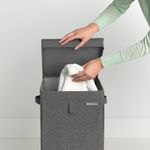 Brabantia-120442-porta-biancheria-35-L-Rettangolare-Nero